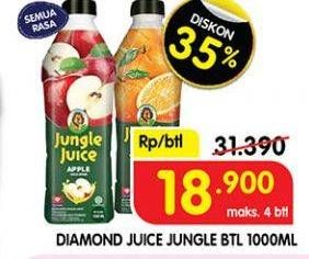 Promo Harga Diamond Jungle Juice All Variants 1000 ml - Superindo