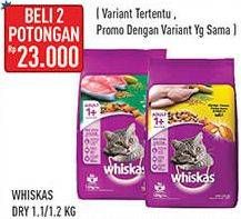 Promo Harga Whiskas Dry Food 1100 gr - Hypermart
