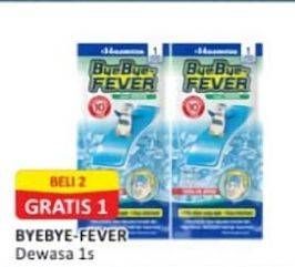 Promo Harga Hisamitsu Plester Kompres Demam Bye Bye Fever Anak 1 pcs - Alfamart