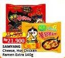 Promo Harga Samyang Hot Chicken Ramen Cheese, Extra Hot 140 gr - Alfamart