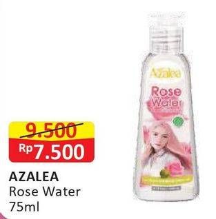 Promo Harga AZALEA Deep Hydration Rose Water 75 ml - Alfamart