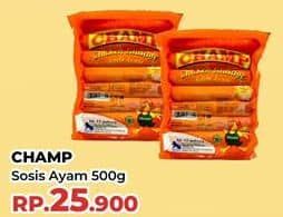 Promo Harga Champ Sosis Ayam 500 gr - Yogya