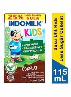 Promo Harga Indomilk Susu UHT Kids Less Sugar 115 ml - Indomaret
