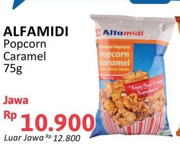 Promo Harga Alfamidi Popcorn Caramel 75 gr - Alfamidi
