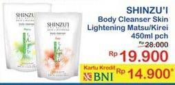 Promo Harga SHINZUI Body Cleanser Matsu, Kirei 450 ml - Indomaret