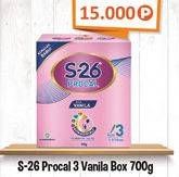 Promo Harga S26 Procal Susu Pertumbuhan Vanilla 700 gr - Alfamidi