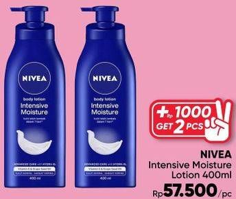 Promo Harga NIVEA Body Lotion Intensive Moisture 400 ml - Guardian