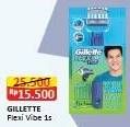 Promo Harga Gillette Flexi Vibe 1 pcs - Alfamart