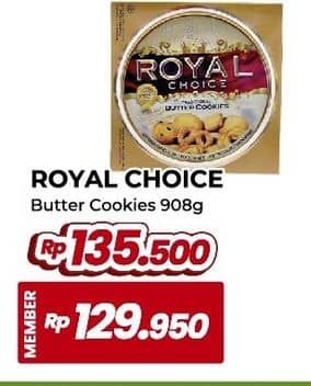 Promo Harga Danish Royal Choice Butter Cookies 908 gr - Yogya