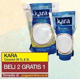 Promo Harga KARA Coconut Oil 1Ltr/2Ltr  - Yogya
