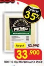 Promo Harga Perfetto Keju Mozzarella 250 gr - Superindo