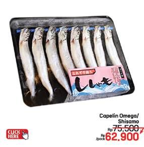 Promo Harga Ikan Shisamo 150 gr - LotteMart