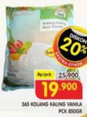 Promo Harga 365 Kolang-Kaling Vanila 850 gr - Superindo