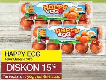Promo Harga Happy Egg Telur Omega  - Yogya