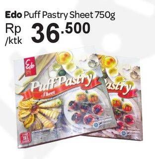 Promo Harga EDO Puff Pastry Sheets 750 gr - Carrefour
