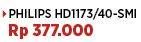 Promo Harga Philips HD 1173 | Dry Iron 40  - COURTS