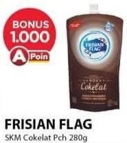 Promo Harga FRISIAN FLAG Susu Kental Manis Cokelat 280 gr - Alfamart
