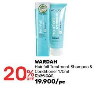 Promo Harga WARDAH Shampoo / Conditioner 170 ml - Guardian