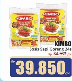 Promo Harga Kimbo Sosis Sapi Goreng 744 gr - Hari Hari