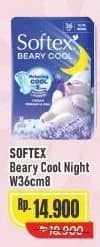 Promo Harga Softex Beary Cool Pembalut Wanita Natural Lavender  Wing 36cm 8 pcs - Alfamart