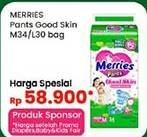 Promo Harga Merries Pants Good Skin M34, L30 30 pcs - Indomaret