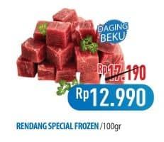 Promo Harga Daging Rendang Sapi Special per 100 gr - Hypermart