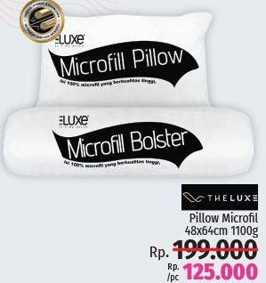 Promo Harga THE LUXE Pillow 48x64cm per 2 pcs - LotteMart