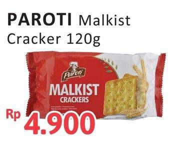 Promo Harga Paroti Malkist Crackers 120 gr - Alfamidi