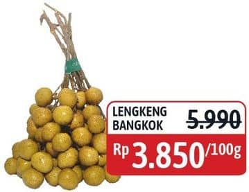 Promo Harga Lengkeng Bangkok per 100 gr - Alfamidi