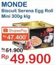 Promo Harga MONDE Serena Egg Roll 300 gr - Indomaret