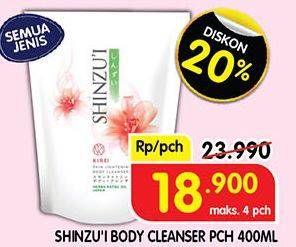 Promo Harga Shinzui Body Cleanser All Variants 420 ml - Superindo