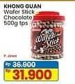 Promo Harga Khong Guan Wafer Stick Chocolate 500 gr - Indomaret