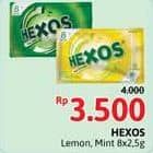 Promo Harga Hexos Candy Lemon Mint, Mint per 8 pcs 2 gr - Alfamidi