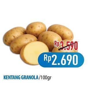 Promo Harga Kentang Granola per 100 gr - Hypermart