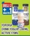 Promo Harga Yoghurt 200ml / Activ8 170ml  - Hypermart