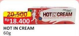 Promo Harga HOT IN Cream Nyeri Otot 60 gr - Alfamart