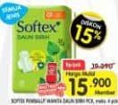 Promo Harga Softex Daun Sirih Wing 23cm 20 pcs - Superindo