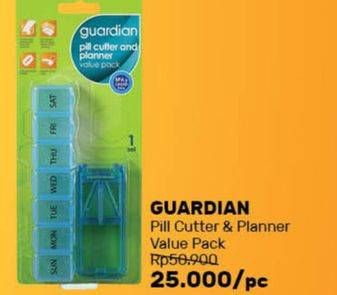 Promo Harga GUARDIAN Pill Cutter & Planner Value Pack  - Guardian