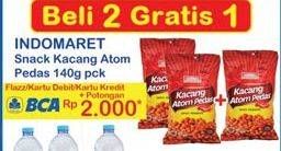 Promo Harga INDOMARET Kacang Atom Pedas 140 gr - Indomaret