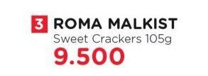 Promo Harga Roma Malkist Crackers 105 gr - Watsons