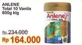 Promo Harga Anlene Total 10 Vanilla 800 gr - Indomaret