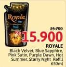 Promo Harga So Klin Royale Parfum Collection Black Velvet, Blue Sapphire, Pink Satin, Purple Dawn, Hot Summer, Starry Night 650 ml - Alfamidi