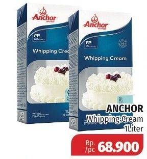 Promo Harga ANCHOR Whipping Cream 1 ltr - Lotte Grosir