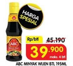 Promo Harga ABC Minyak Wijen 195 ml - Superindo