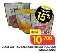 Promo Harga GLADE One For All All Variants 70 gr - Superindo