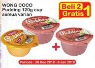 Promo Harga WONG COCO Pudding All Variants 120 gr - Indomaret