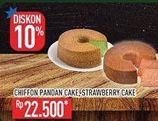 Promo Harga Chiffon Cake/ Strawberry Cake  - Hypermart