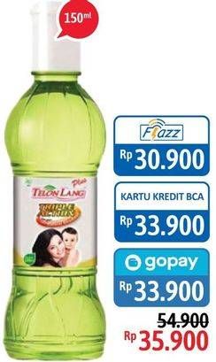 Promo Harga CAP LANG Minyak Telon Lang Plus 150 ml - Alfamidi