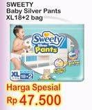 Promo Harga SWEETY Silver Pants XL18+2  - Indomaret