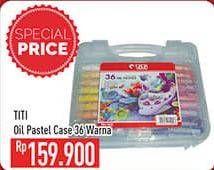 Promo Harga TITI Oil Pastel 36 pcs - Hypermart